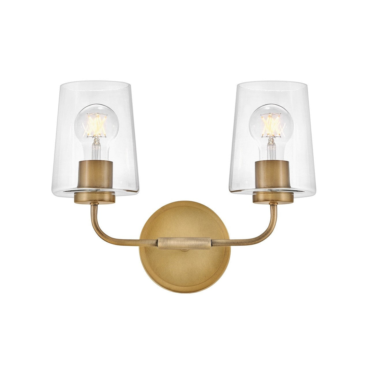 Lark - 853452HB-CL - LED Vanity - Kline - Heritage Brass