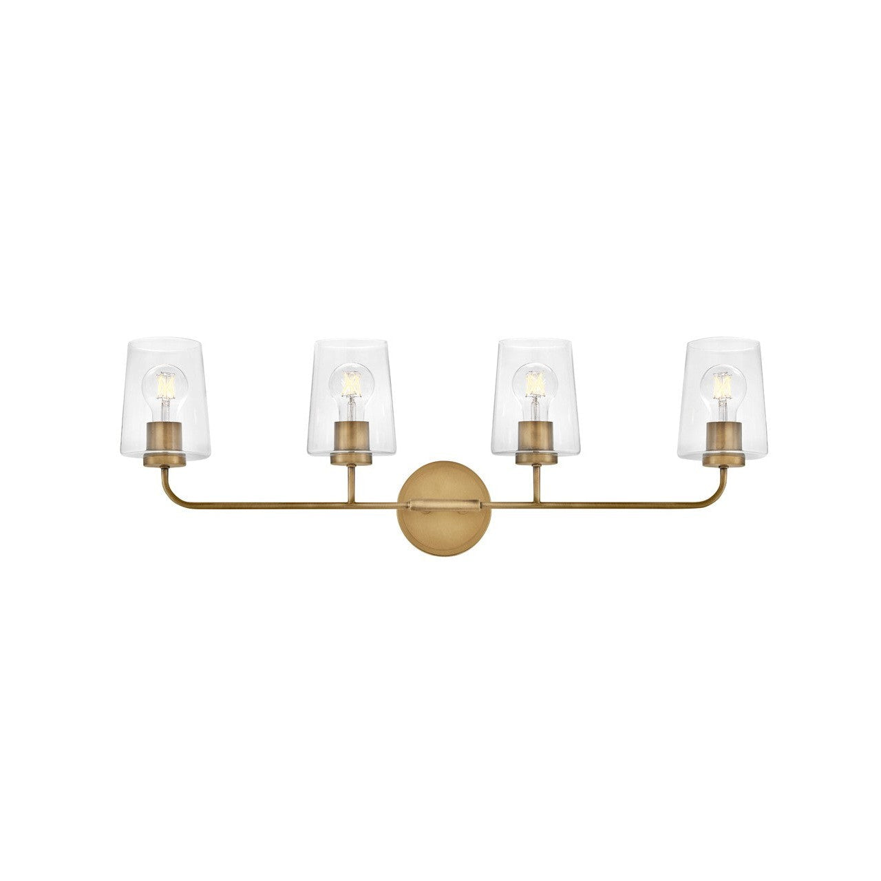 Lark - 853454HB-CL - LED Vanity - Kline - Heritage Brass