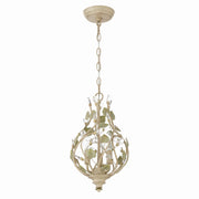 Crystorama - 4845-CT - Three Light Mini Chandelier - Josie - Champagne Green Tea
