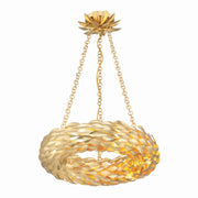 Crystorama - 535-GA - LED Chandelier - Broche - Antique Gold