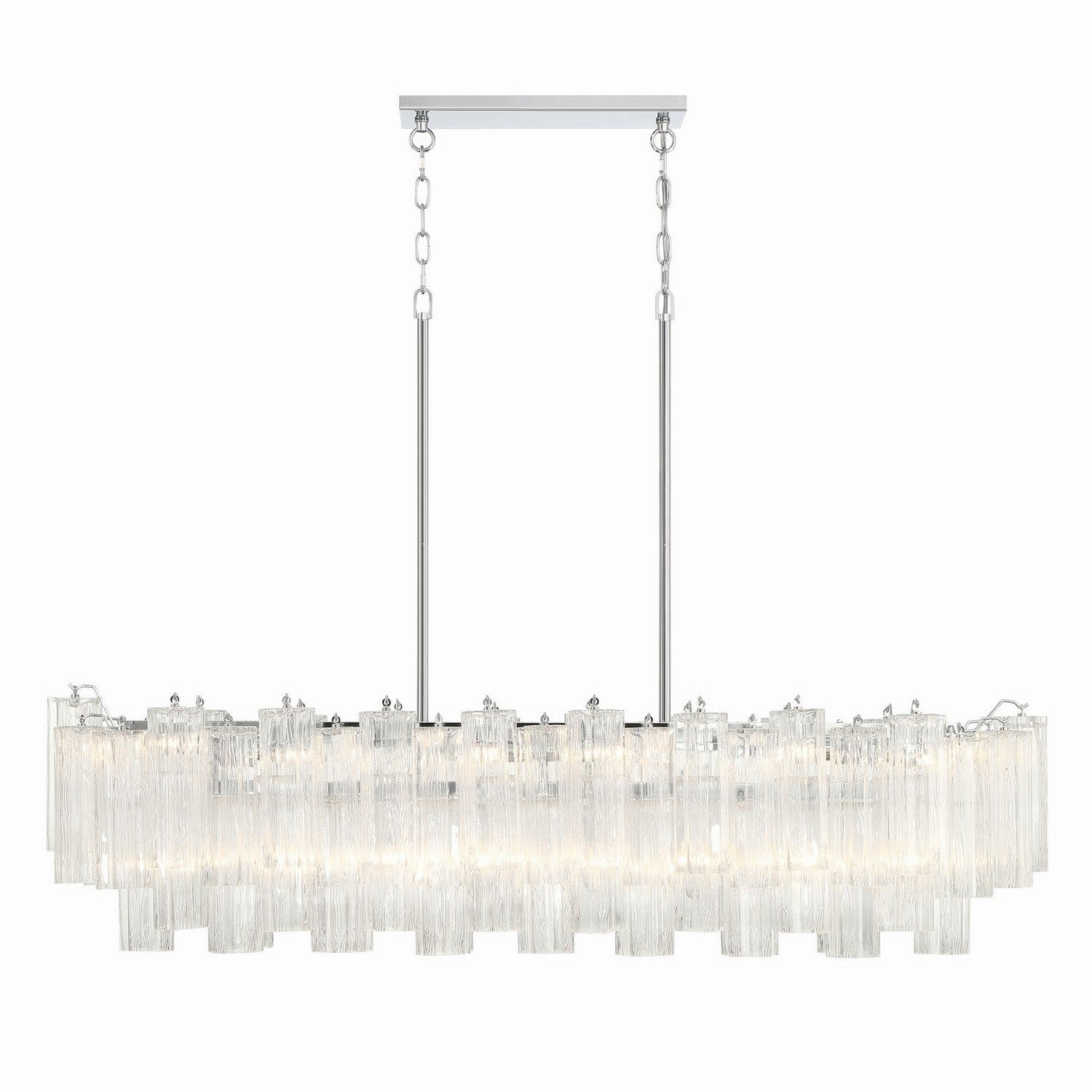 Crystorama - ADD-317-CH-CL - 14 Light Chandelier - Addis - Polished Chrome