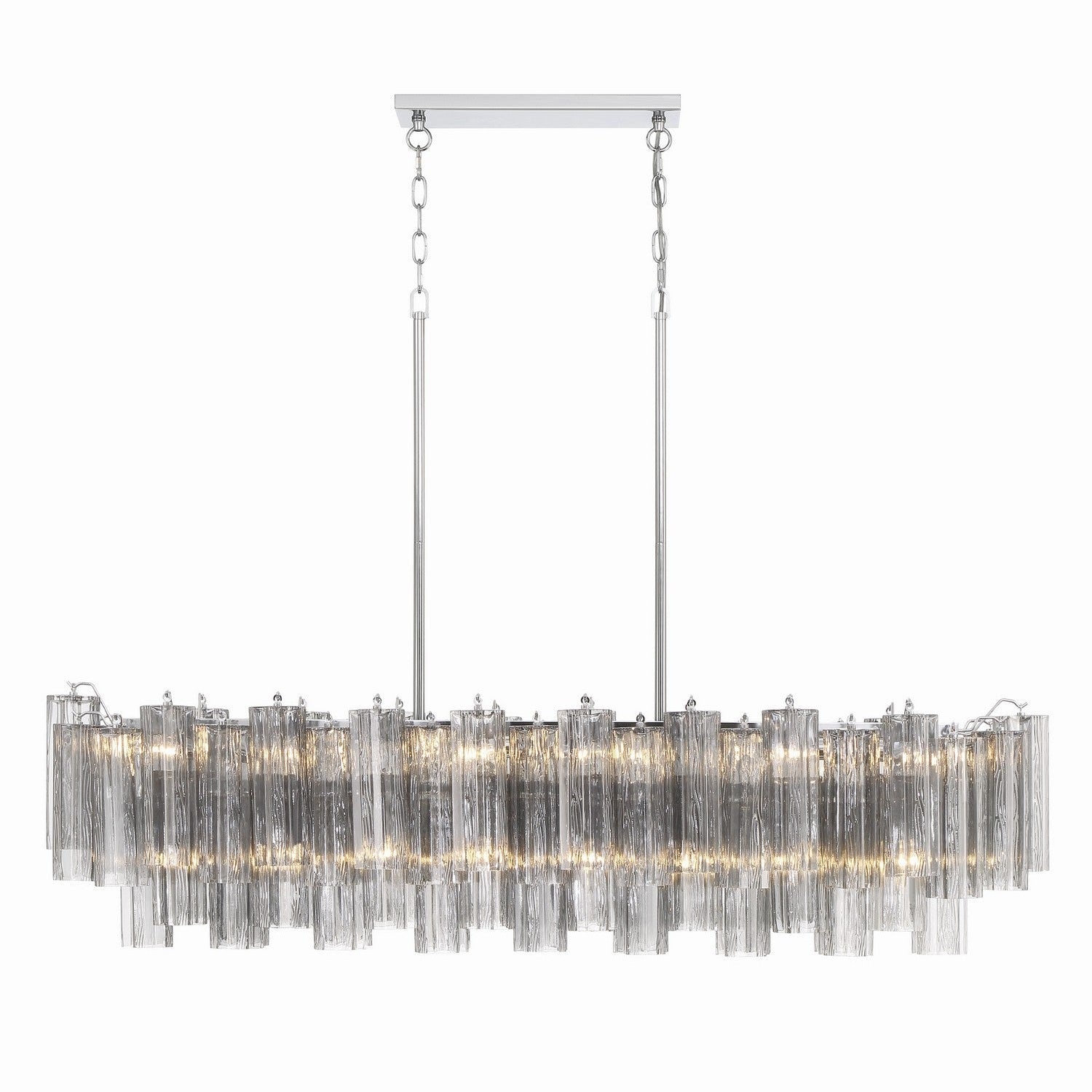Crystorama - ADD-317-CH-SM - 14 Light Chandelier - Addis - Polished Chrome