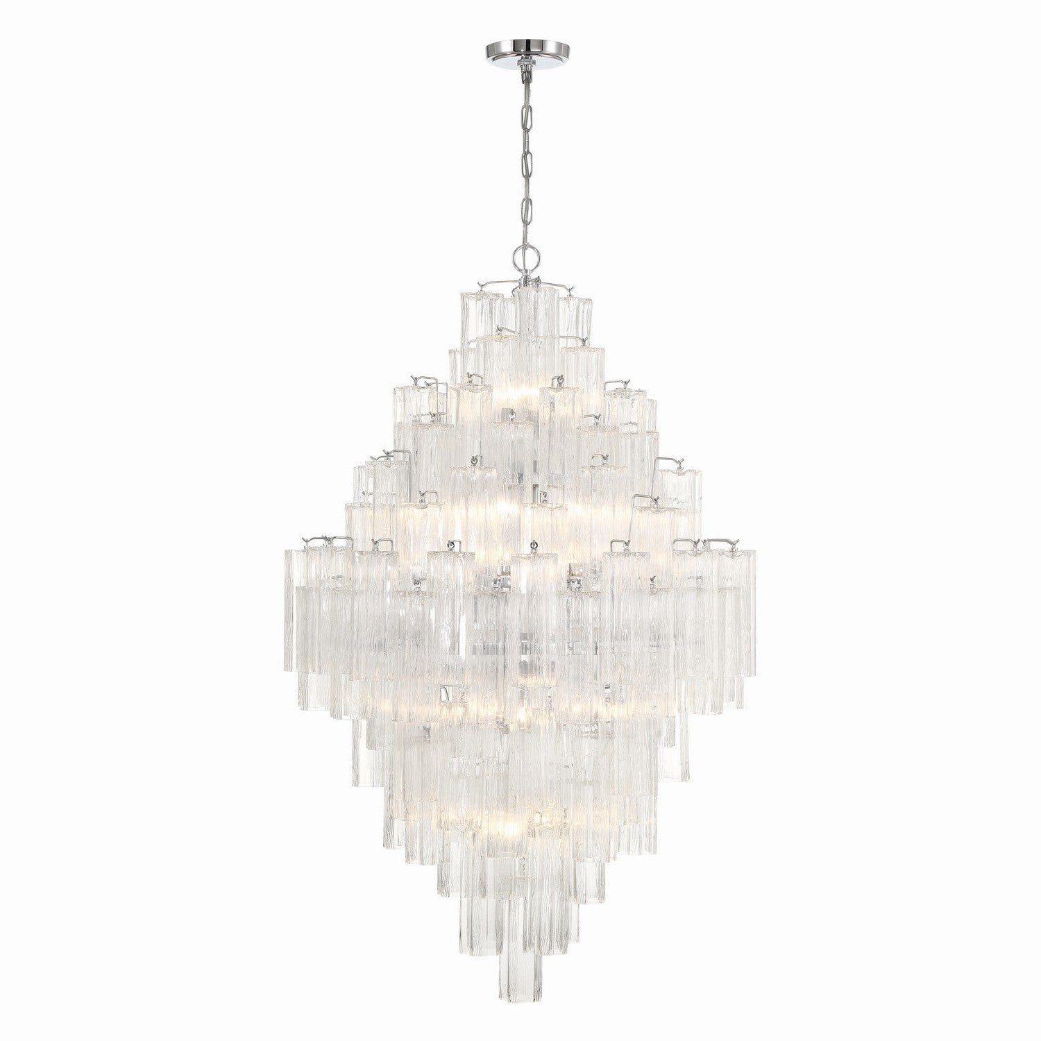 Crystorama - ADD-319-CH-CL - 20 Light Chandelier - Addis - Polished Chrome
