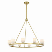 Crystorama - ARA-10265-SB-ST - LED Chandelier - Aragon - Soft Brass