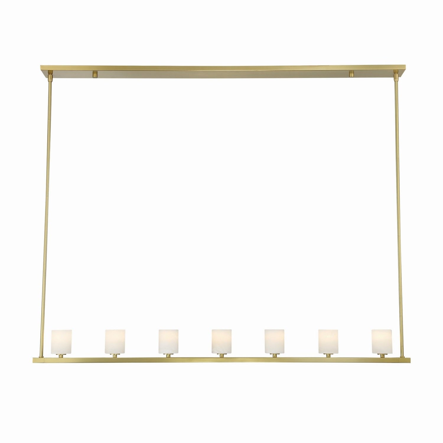 Crystorama - ARA-10267-SB-ST - LED Chandelier - Aragon - Soft Brass