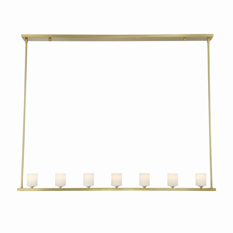 Crystorama - ARA-10267-SB-ST - LED Chandelier - Aragon - Soft Brass