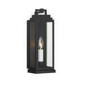 Crystorama - ASP-8911-MK - One Light Outdoor Wall Sconce - Aspen - Matte Black