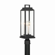 Crystorama - ASP-8919-MK - Four Light Outdoor Post Mount - Aspen - Matte Black