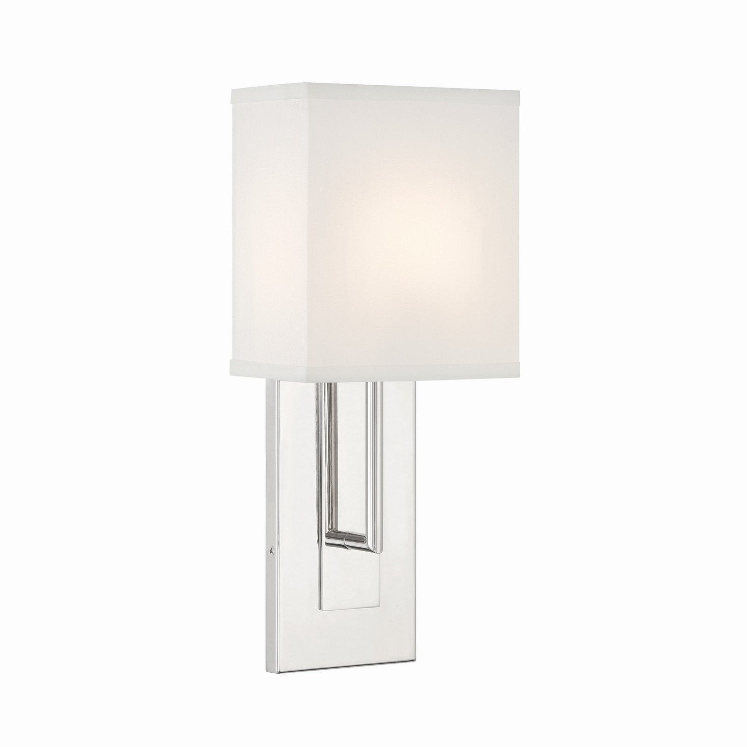 Crystorama - BRE-A3631-PN - One Light Wall Sconce - Brent - Polished Nickel