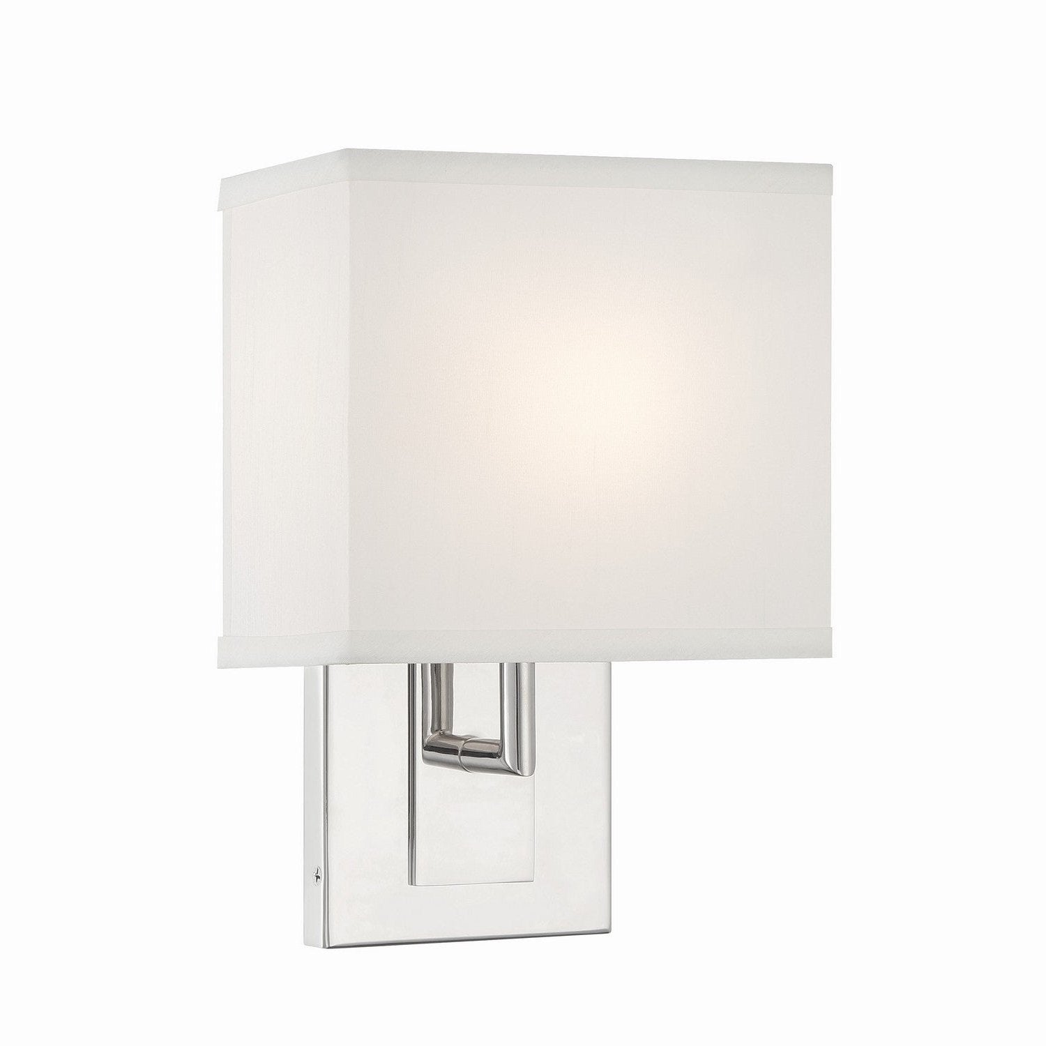 Crystorama - BRE-A3632-PN - One Light Wall Sconce - Brent - Polished Nickel