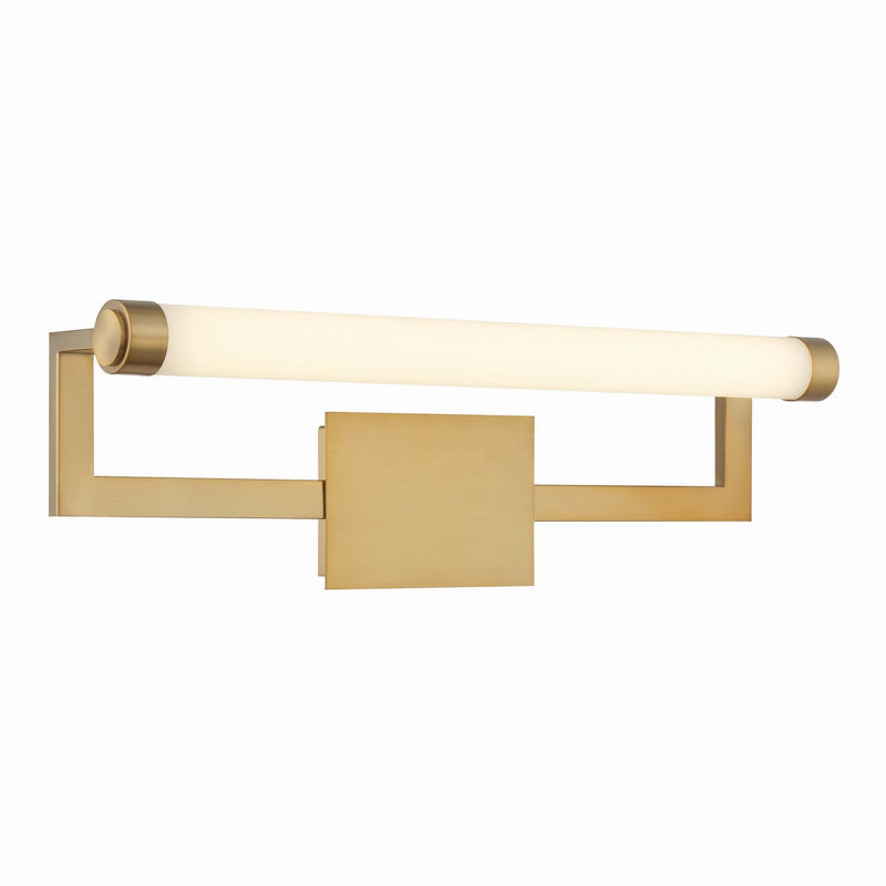 Crystorama - CLT-7201-VG - LED Bathroom Vanity - Clinton - Vibrant Gold