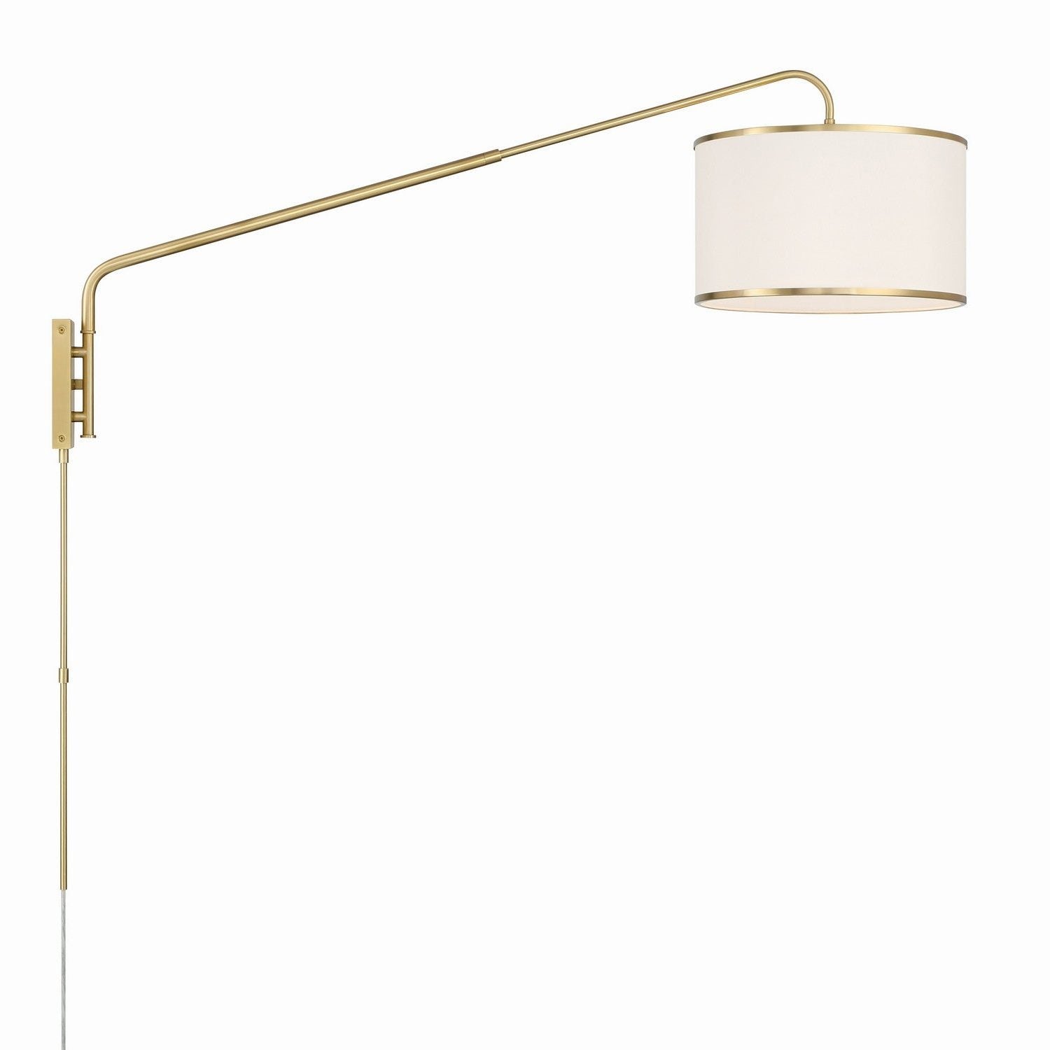 Crystorama - MAL-601-SB - One Light Task Sconce - Mallory - Soft Brass