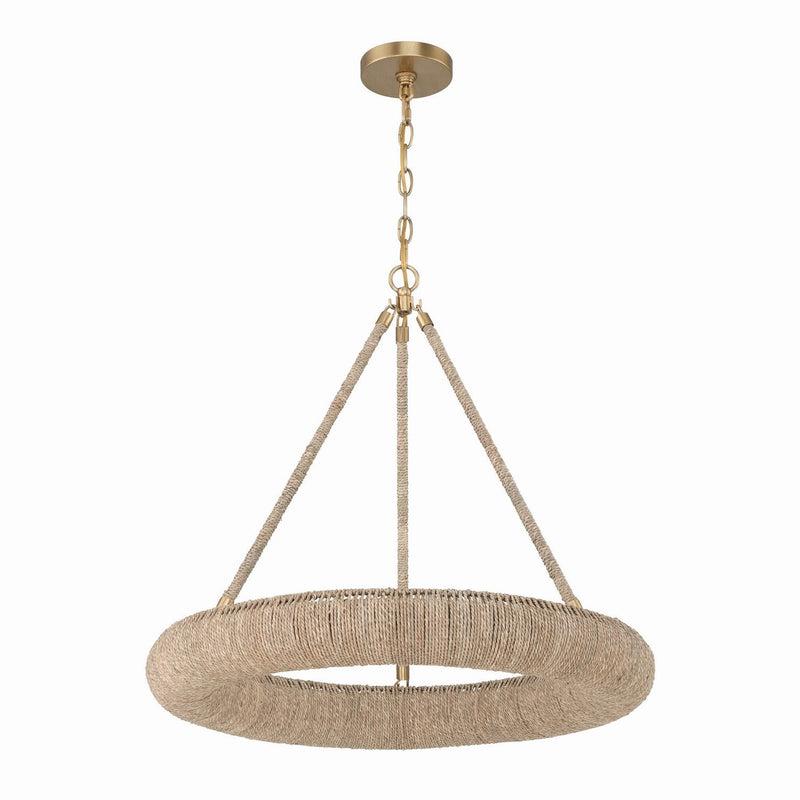 Crystorama - OAK-7536-SG - LED Chandelier - Oakley - Soft Gold