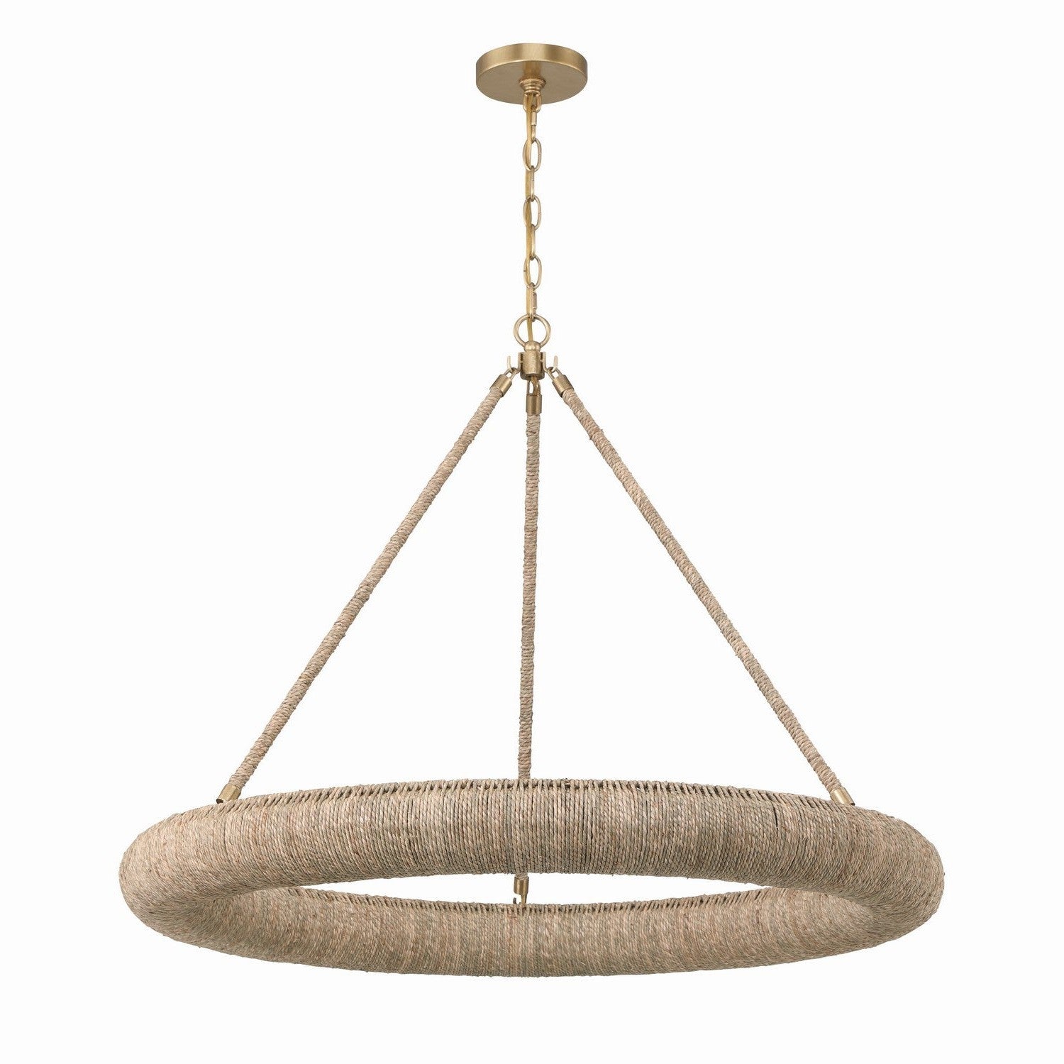 Crystorama - OAK-7538-SG - LED Chandelier - Oakley - Soft Gold