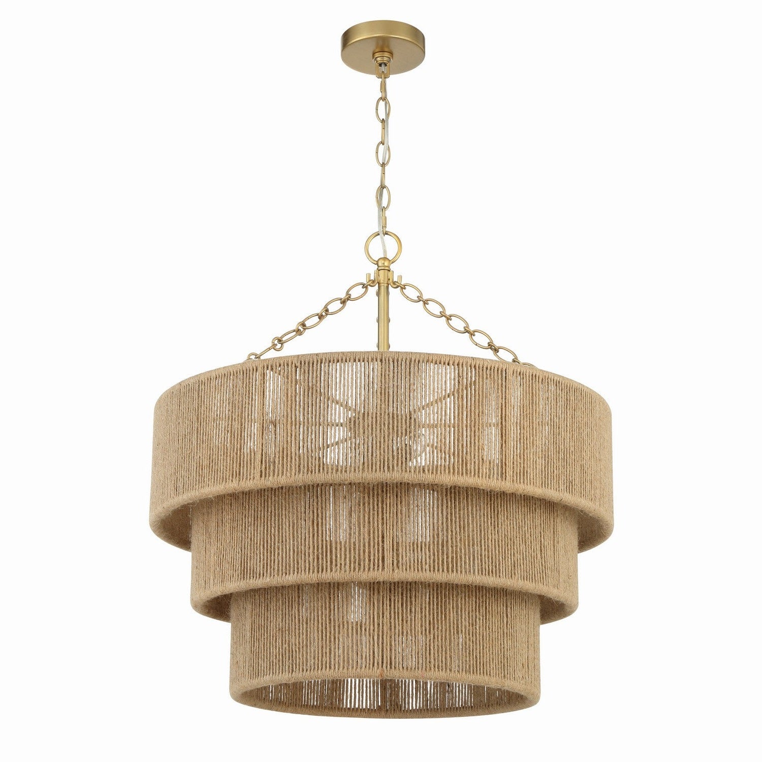 Crystorama - SHY-10907-SG - Ten Light Chandelier - Shyla - Soft Gold