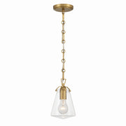 Crystorama - VSS-7002-LG - One Light Mini Pendant - Voss - Luxe Gold