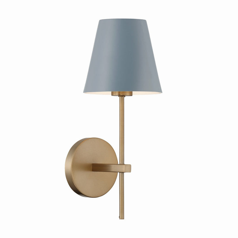 Crystorama - XAV-B8321-VG-BL - One Light Wall Sconce - Xavier - Vibrant Gold