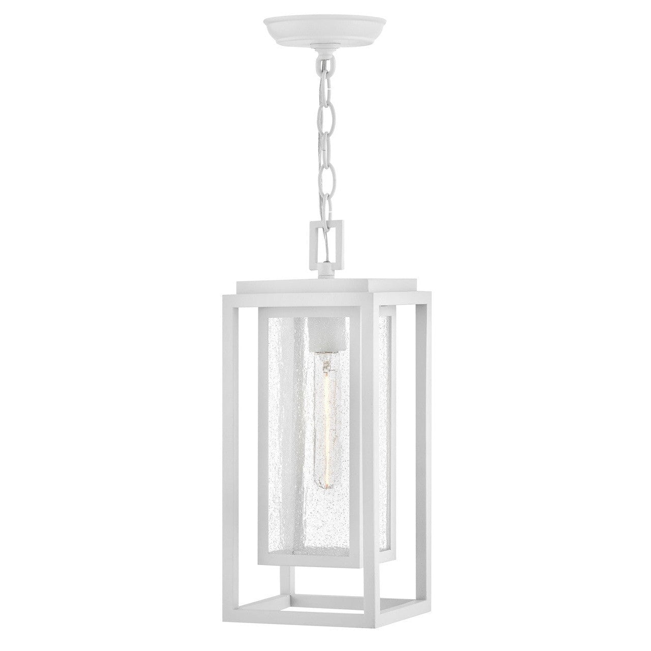Hinkley - 1002TW - LED Hanging Lantern - Republic - Textured White
