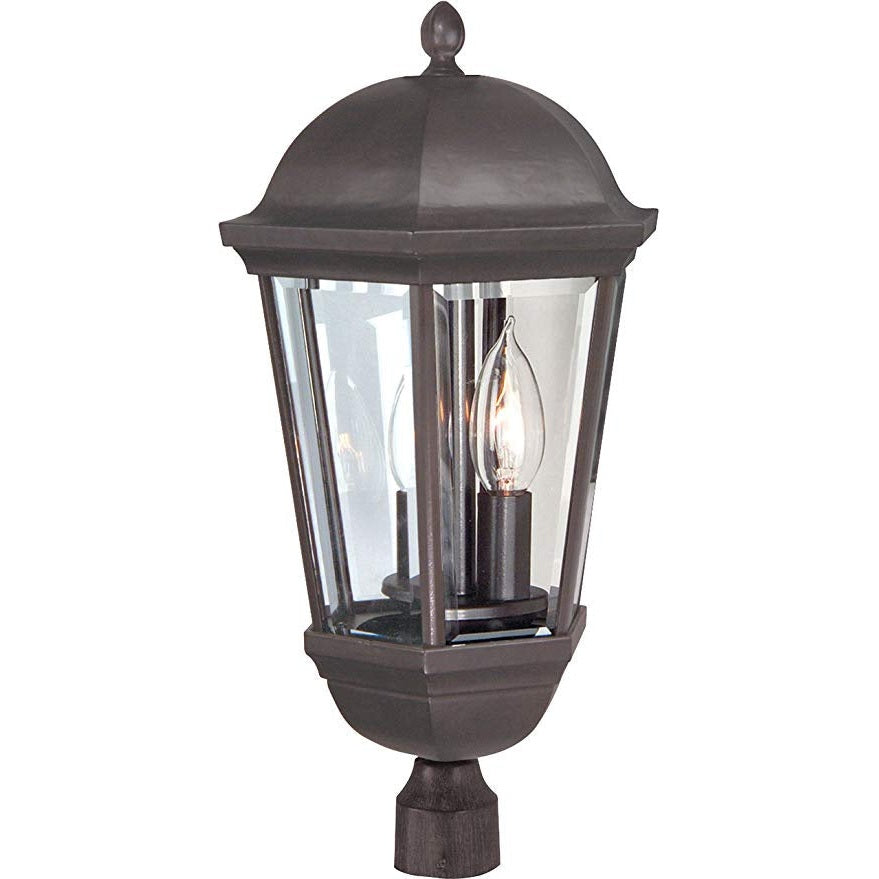 Craftmade - Z3025-OBO - Three Light Post Mount - Britannia - Oiled Bronze (Outdoor)
