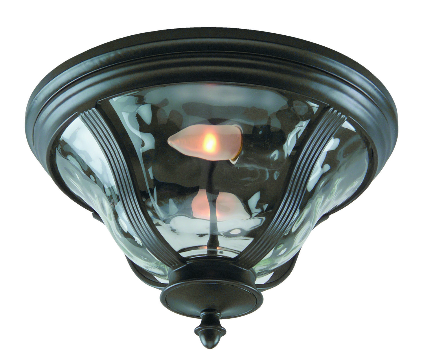 Craftmade - Z6017-OBO - Two Light Flushmount - Frances - Oiled Bronze (Outdoor)