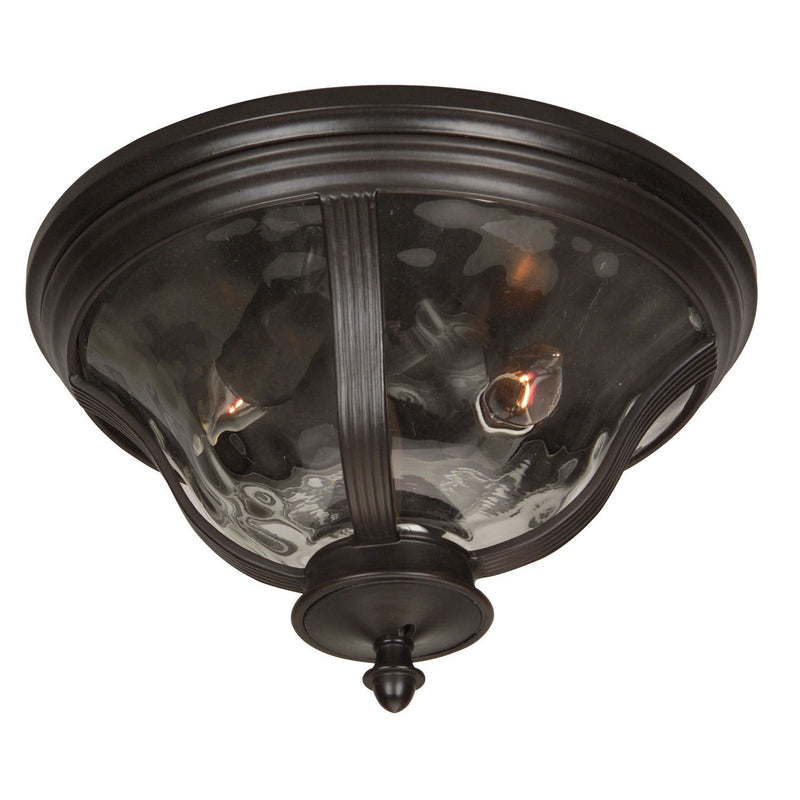Craftmade - Z6017-OBO - Two Light Flushmount - Frances - Oiled Bronze (Outdoor)