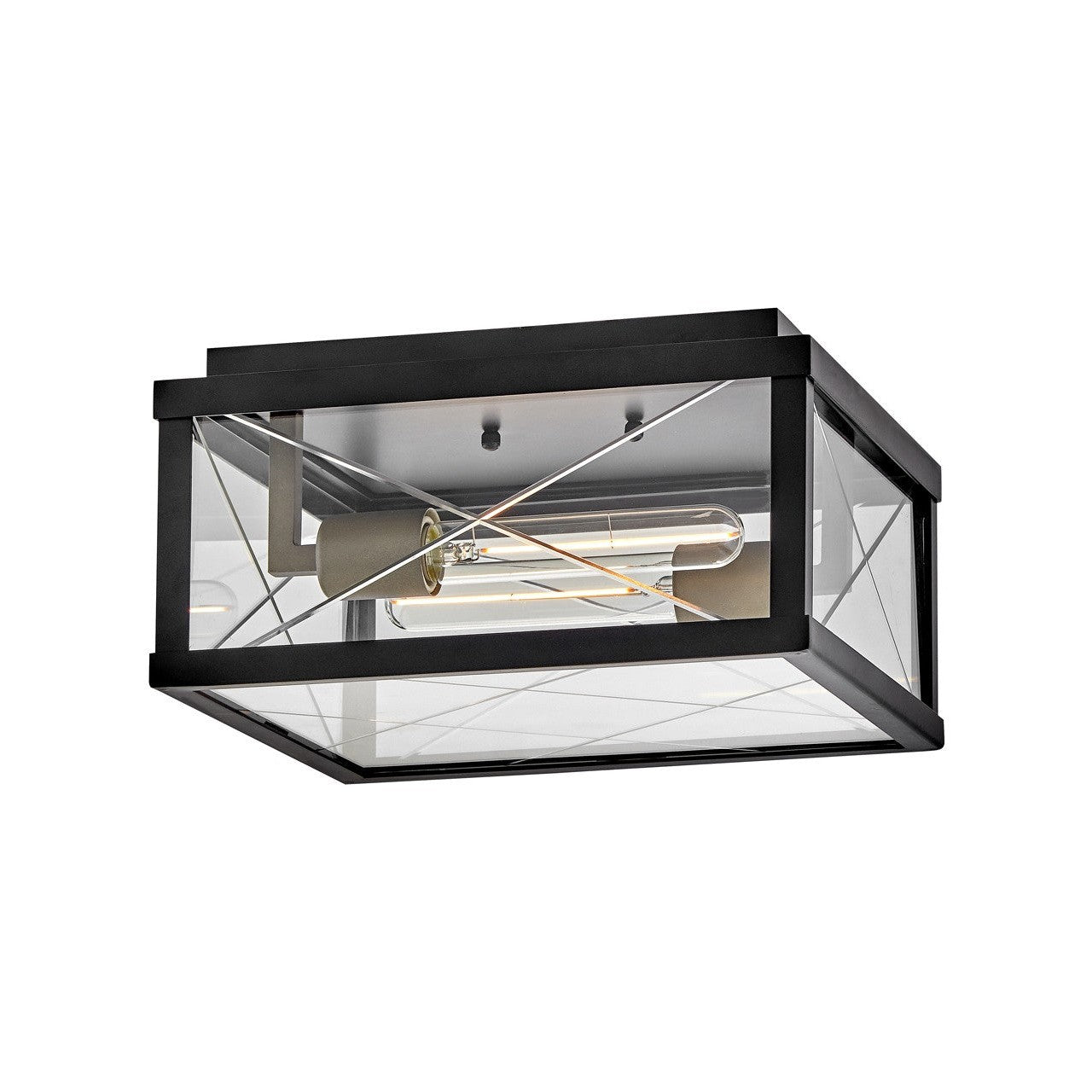 Hinkley - 28881BK - LED Flush Mount - Monte - Black