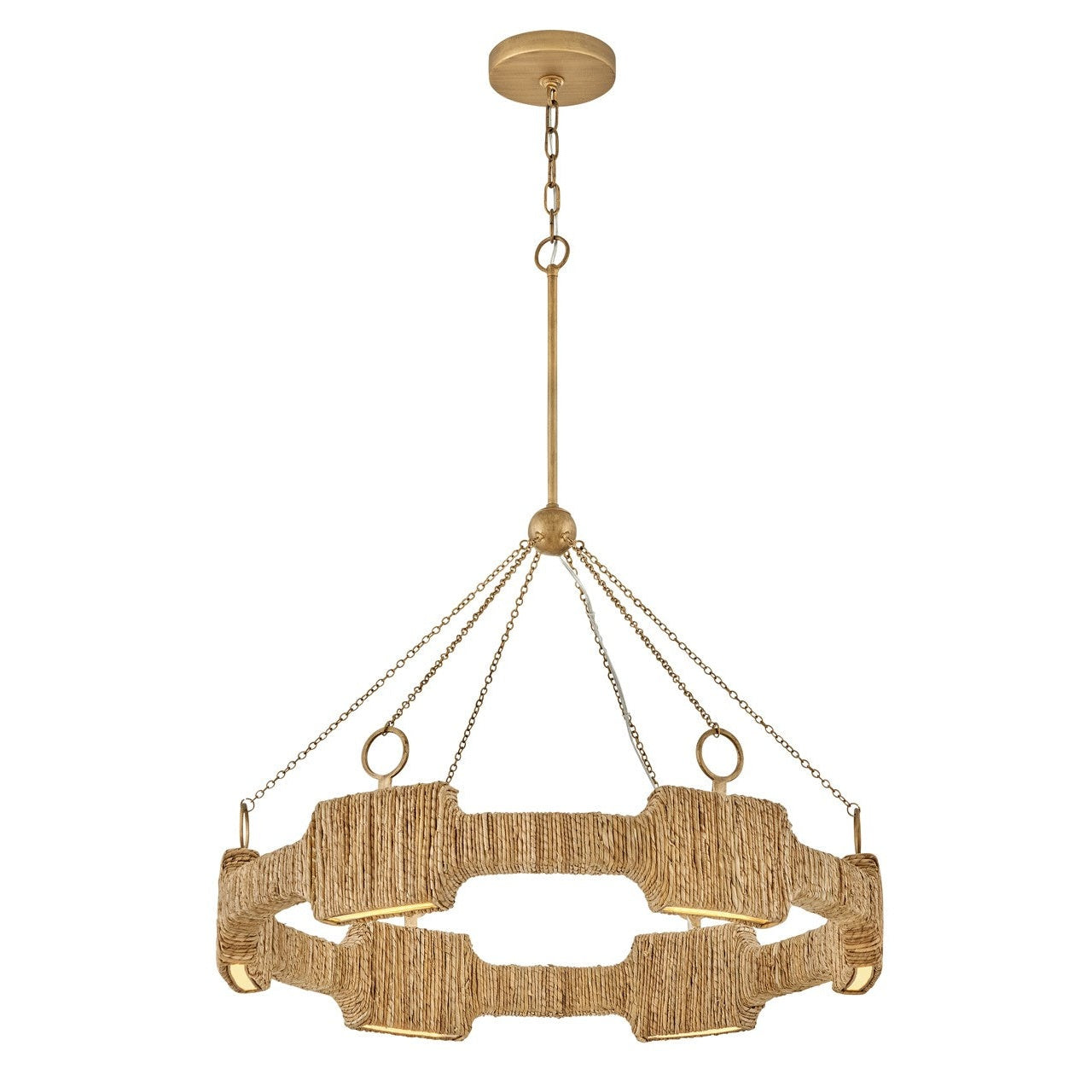 Hinkley - 34106BNG - LED Chandelier - Raffi - Burnished Gold