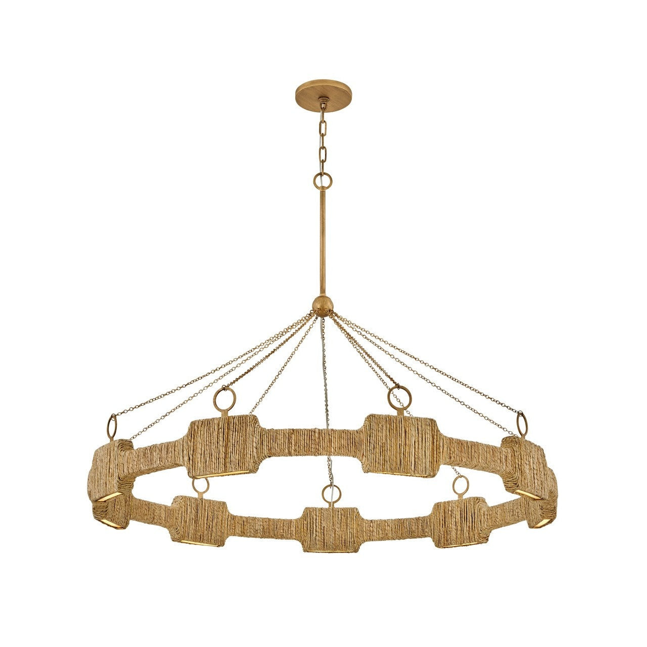 Hinkley - 34108BNG - LED Chandelier - Raffi - Burnished Gold