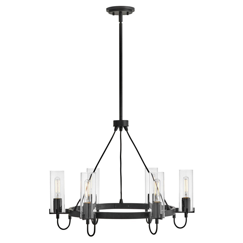 Hinkley - 37855BK - LED Chandelier - Ryden - Black