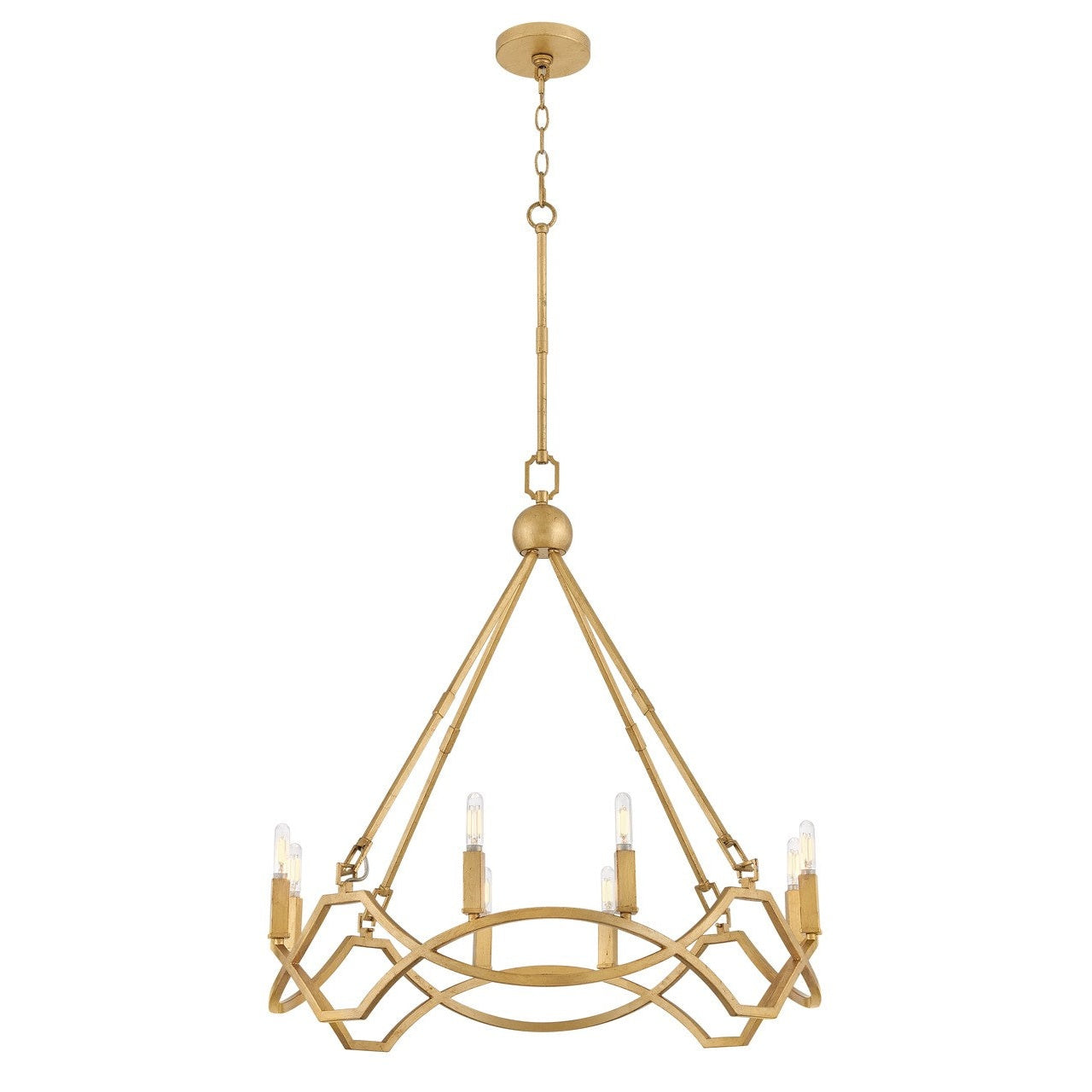 Hinkley - 45784DA - LED Chandelier - Leona - Distressed Brass