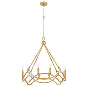 Hinkley - 45784DA - LED Chandelier - Leona - Distressed Brass