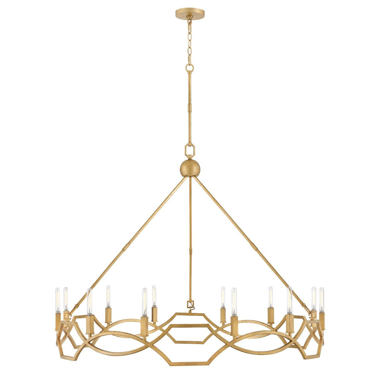 Hinkley - 45786DA - LED Chandelier - Leona - Distressed Brass
