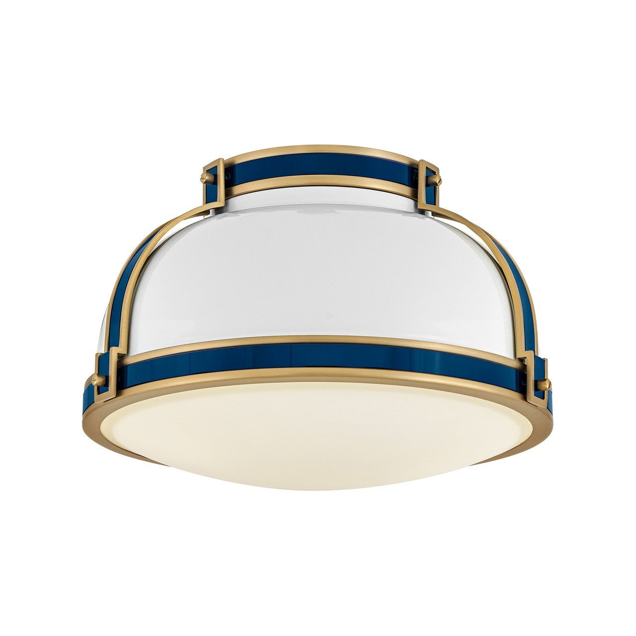 Hinkley - 46351GW-LCB - LED Flush Mount - Barton - Gloss White