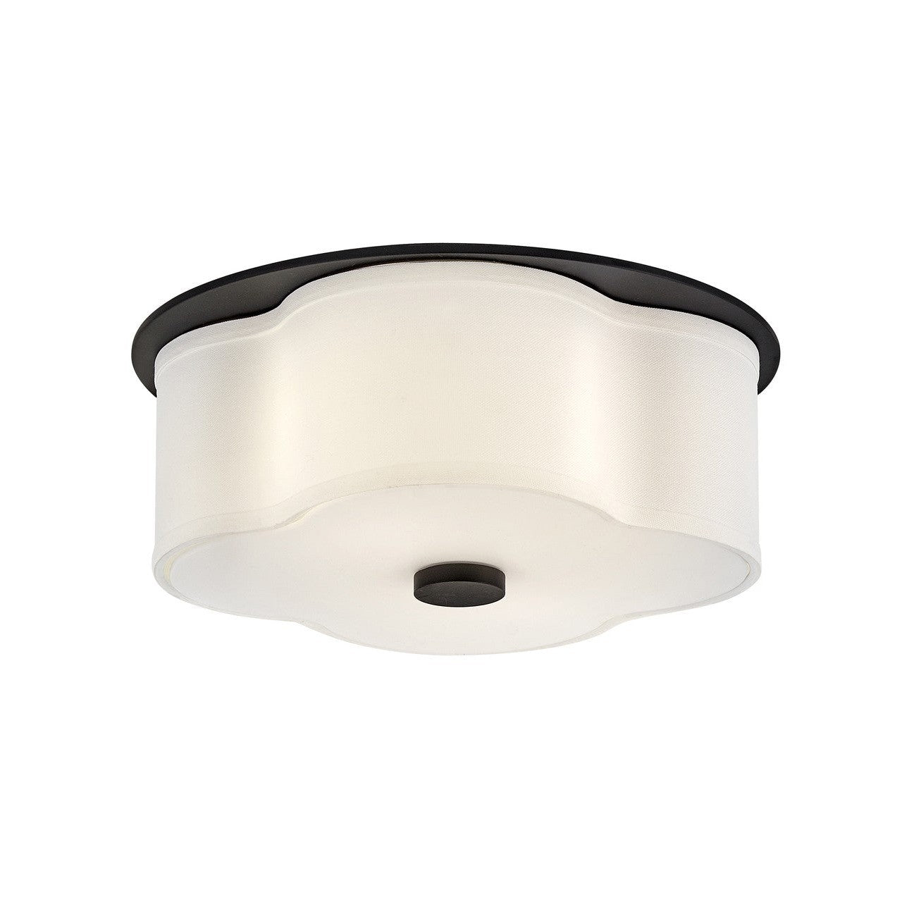 Hinkley - 46441BK - LED Flush Mount - Delaney - Black