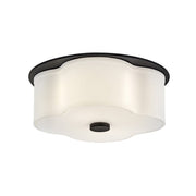 Hinkley - 46441BK - LED Flush Mount - Delaney - Black