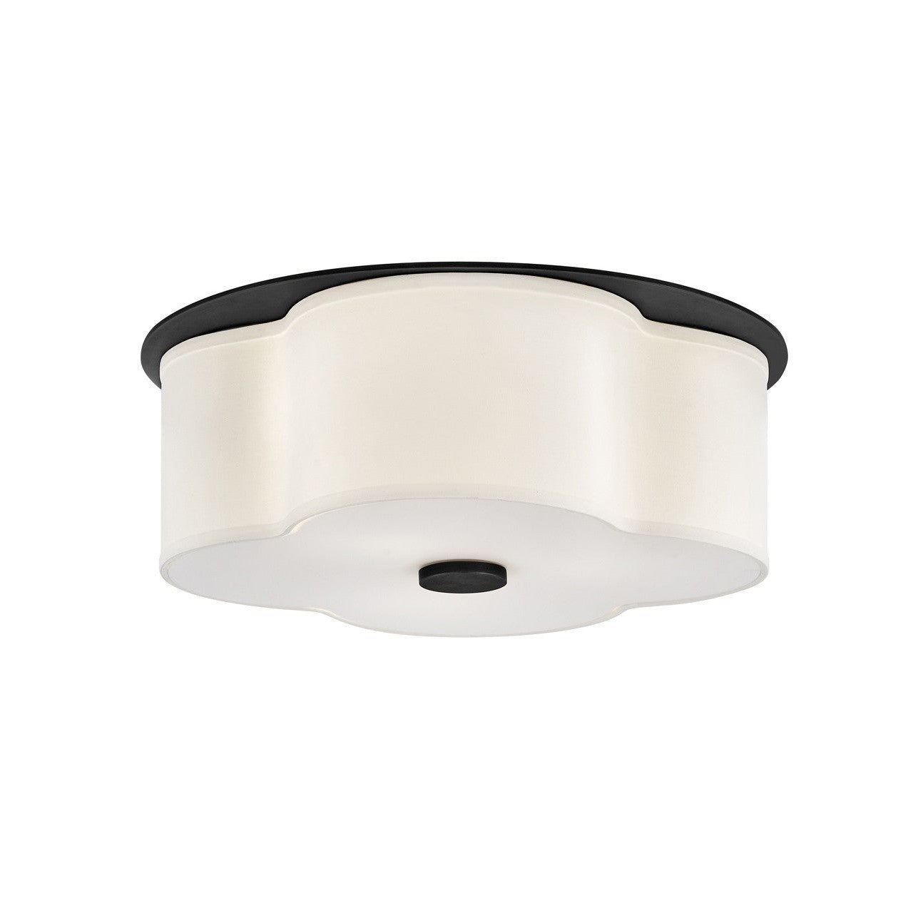 Hinkley - 46443BK - LED Flush Mount - Delaney - Black