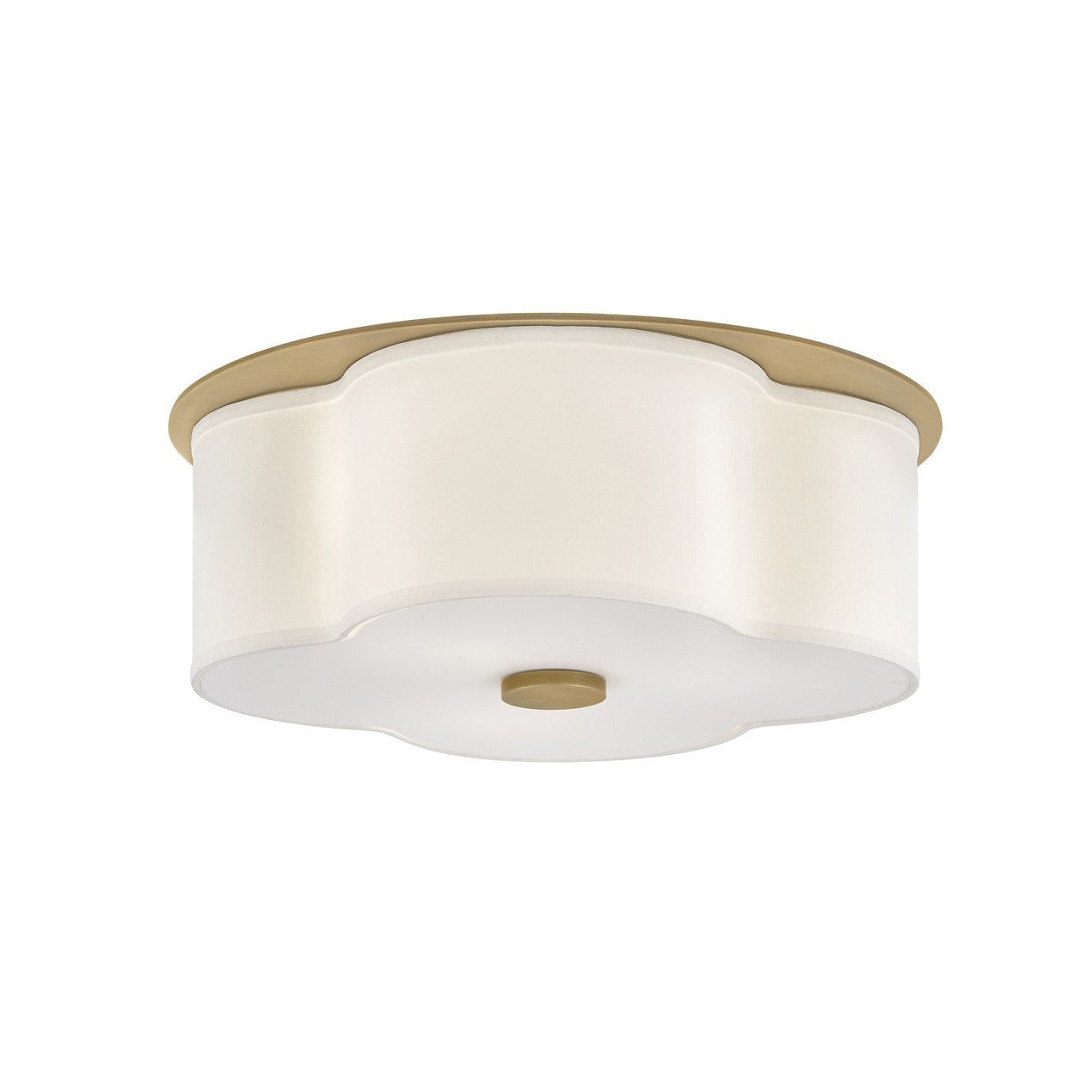 Hinkley - 46443HB - LED Flush Mount - Delaney - Heritage Brass