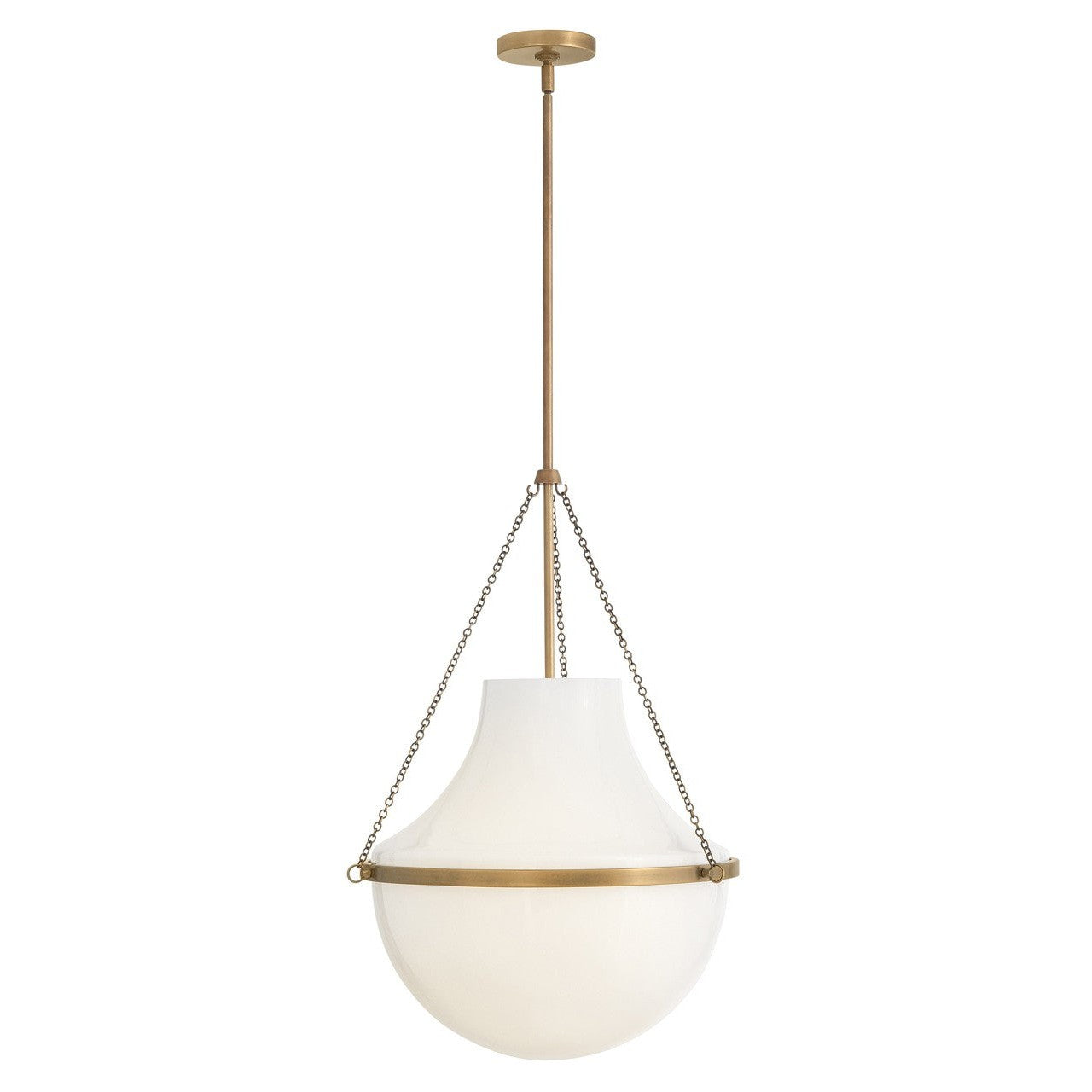 Hinkley - 46894HB - LED Pendant - Collins - Heritage Brass
