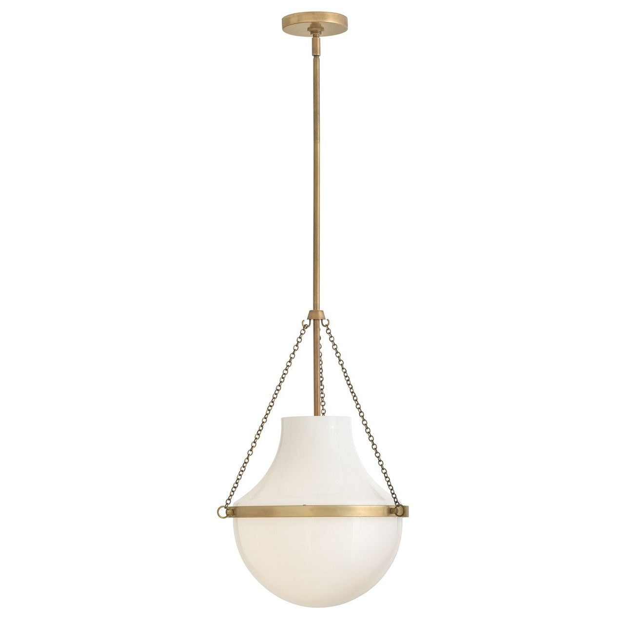 Hinkley - 46897HB - LED Pendant - Collins - Heritage Brass