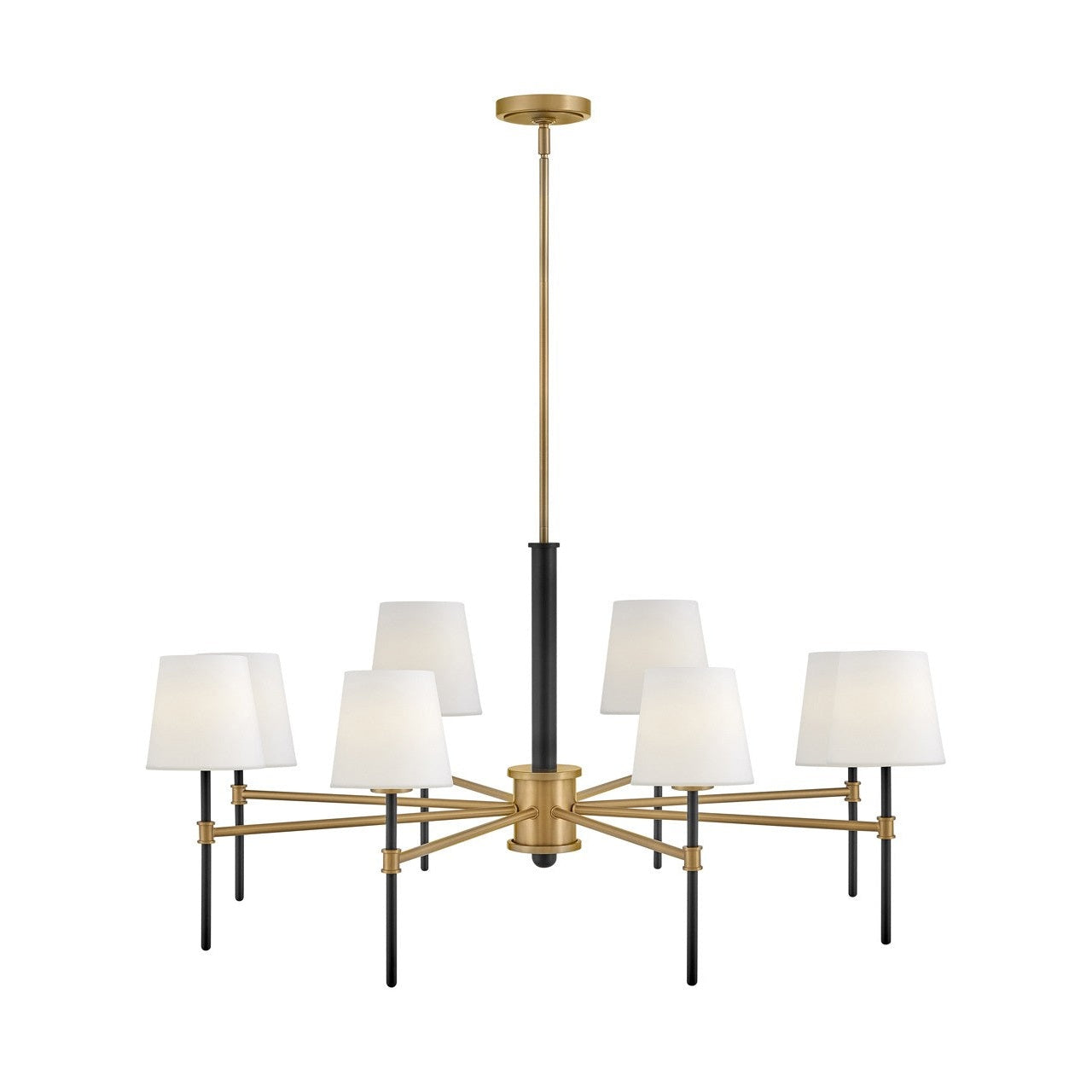 Hinkley - 46956BK-LCB - LED Chandelier - Saunders - Black