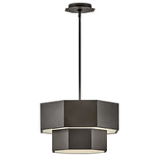 Hinkley - 46991BX - LED Convertible Flush Mount - Facet - Black Oxide