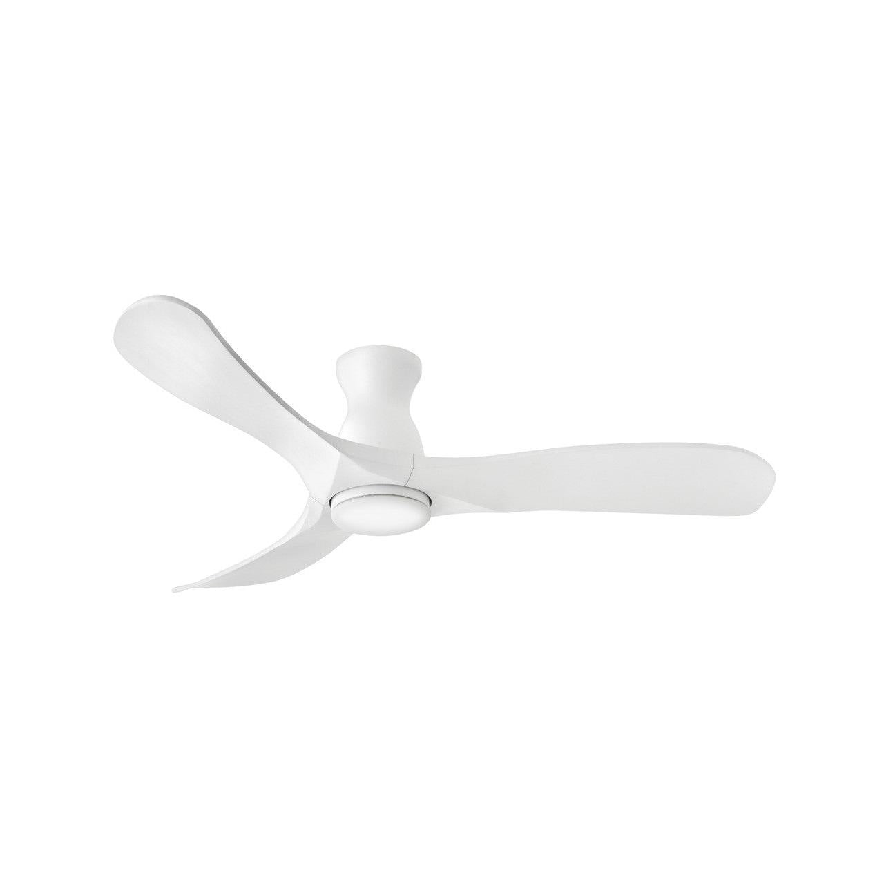 Hinkley - 903456FWW-LDD - 56" LED Smart Fan - Swell Flush Illuminated - Matte White