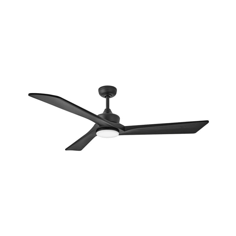 Hinkley - 903660FBB-LDD - 60"Ceiling Fan - Sculpt - Matte Black
