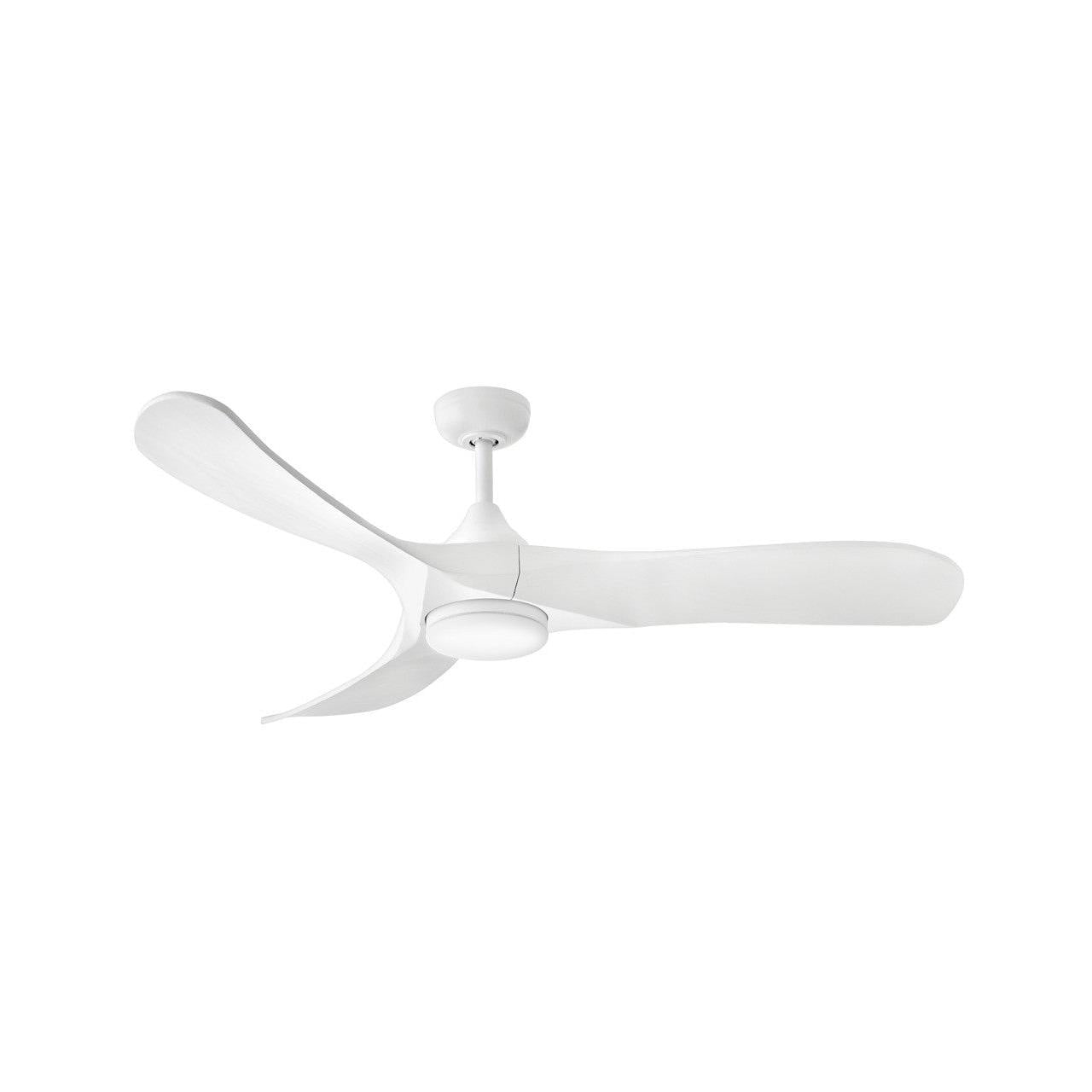 Hinkley - 903856FWW-LDD - 56" LED Smart Fan - Swell Illuminated - Matte White