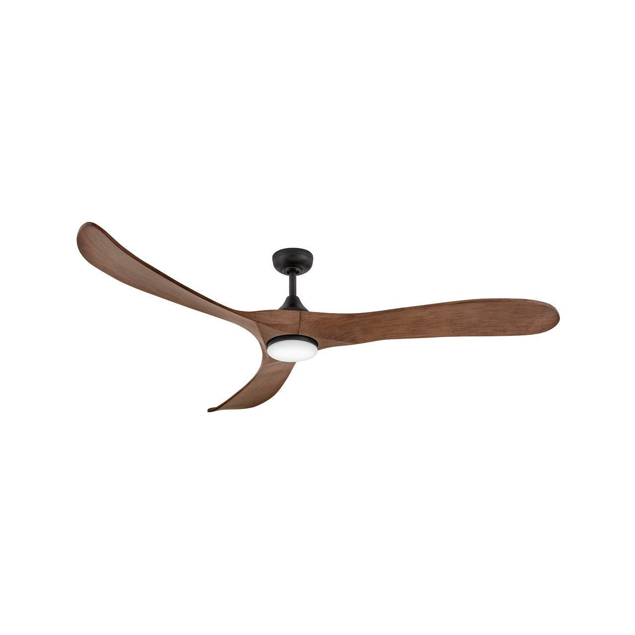 Hinkley - 903872FWB-LDD - 72" LED Smart Fan - Swell Illuminated - Matte Black