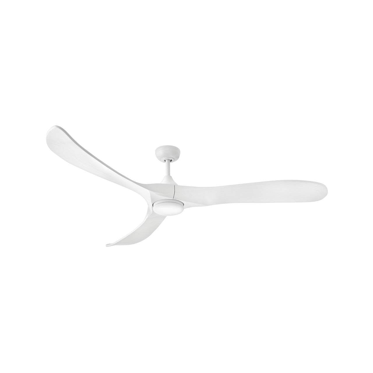 Hinkley - 903872FWW-LDD - 72" LED Smart Fan - Swell Illuminated - Matte White