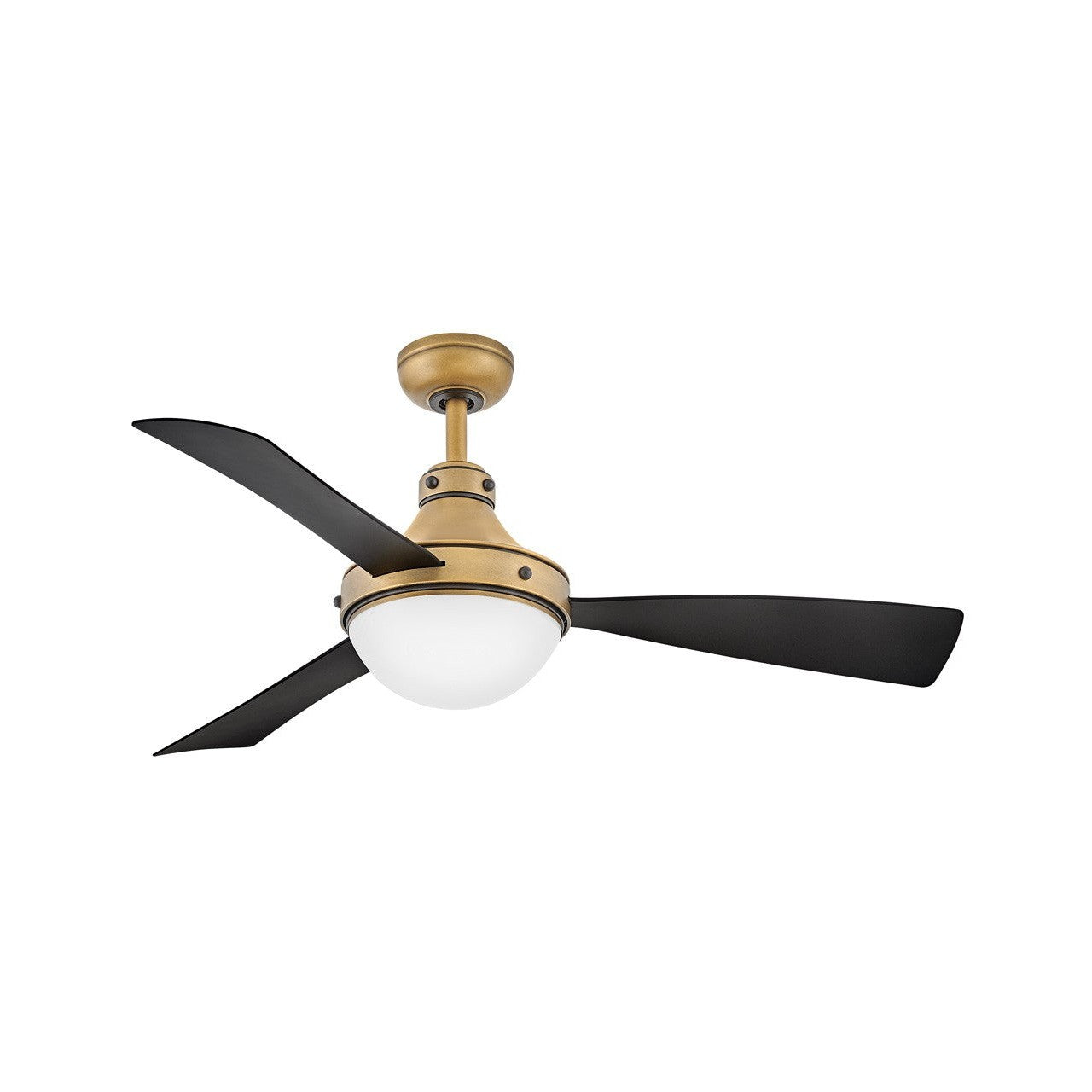 Hinkley - 905950FHB-LWD - 50" LED Smart Fan - Oliver - Heritage Brass