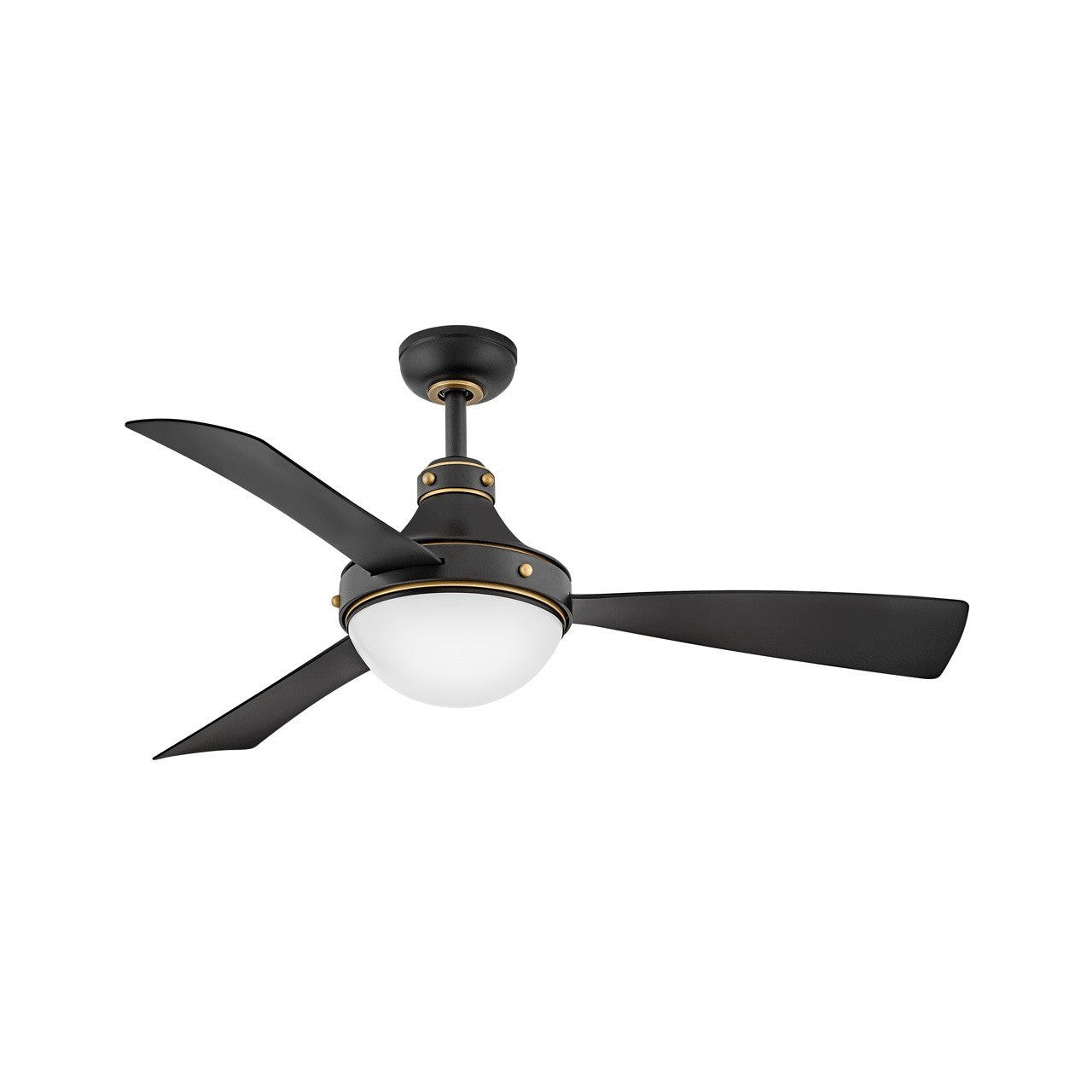 Hinkley - 905950FMB-LWD - 50" LED Smart Fan - Oliver - Matte Black