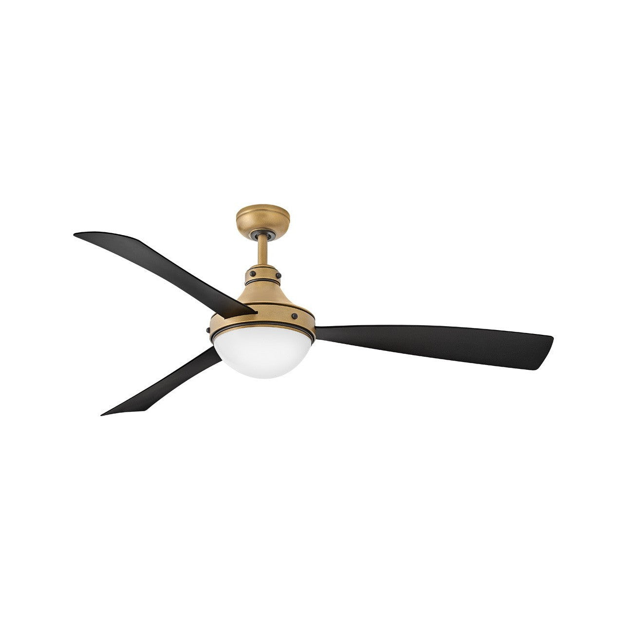 Hinkley - 905962FHB-LWD - 62" LED Smart Fan - Oliver - Heritage Brass