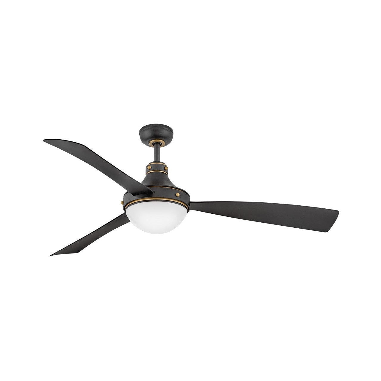 Hinkley - 905962FMB-LWD - 62" LED Smart Fan - Oliver - Matte Black